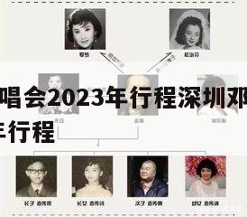 邓紫棋演唱会2023年行程深圳邓紫棋演唱会2023年行程